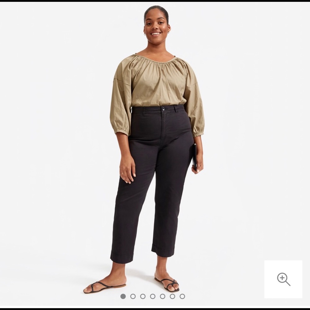 Everlane lightweight straight leg crop